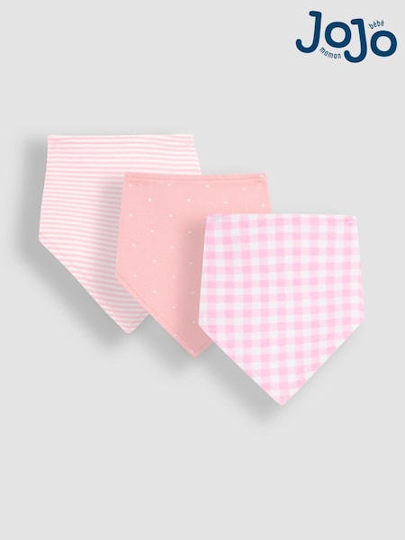 JoJo Maman Bébé Dribble Bibs 3 Pack (AU8053) | 20 €