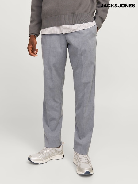JACK & JONES Grey Drawstring Relaxed Fit Trousers (AU8106) | R$ 395