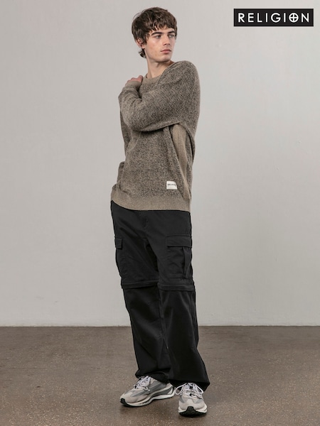 Religion Natural Panel Knit Jumper (AU8194) | 4,506 UAH