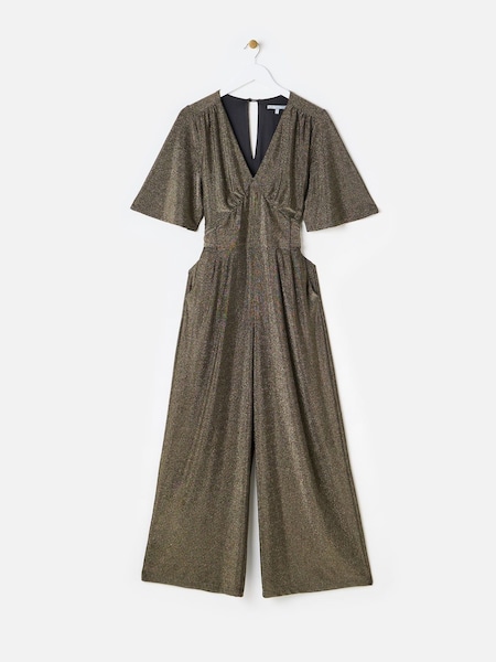 Oliver Bonas Sparkly Wide Leg Jumpsuit (AU8282) | 326 LEI