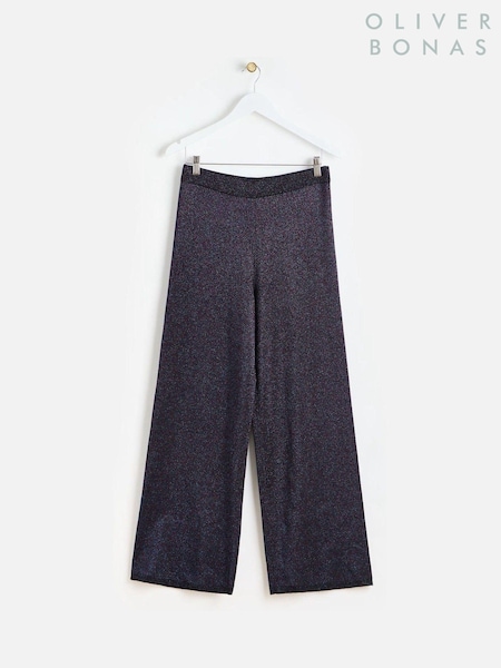 Oliver Bonas Sparkly Wide Leg Trousers (AU8326) | 229 LEI