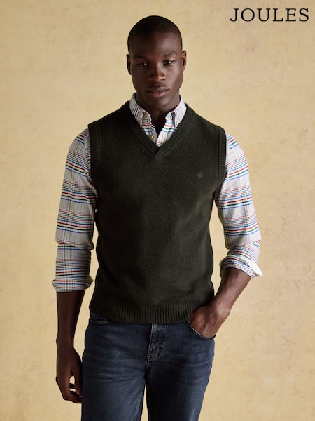 Joules Highland Knitted Tank Top (AU8643) | R$ 545