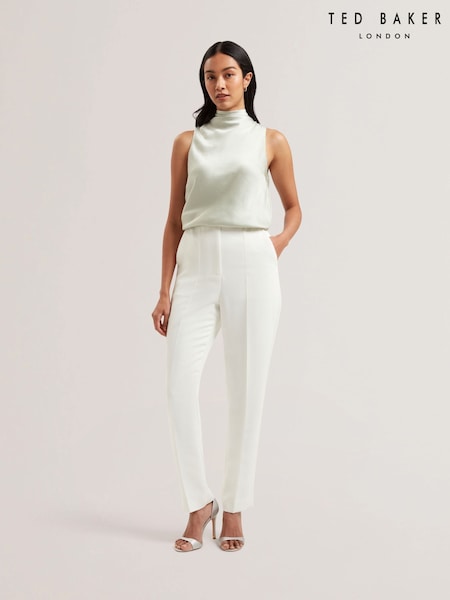 Ted Baker Green Anini Cowl Neck Sleeveless Top (AU8716) | ₪448