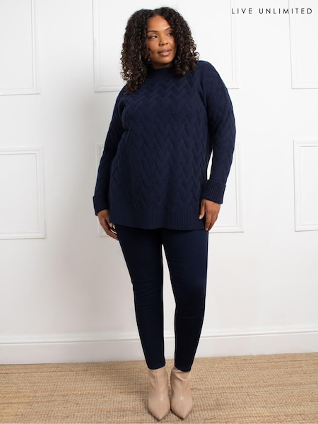 Live Unlimited Textured Knit Jumper (AU8943) | 371 LEI