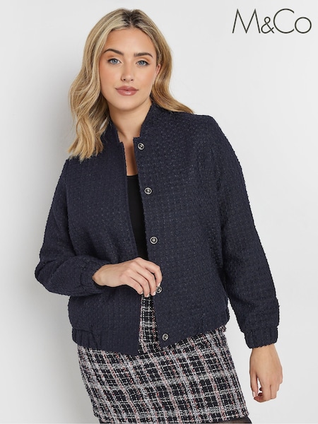 M&Co Boucle Bomber Jacket (AU9075) | €80