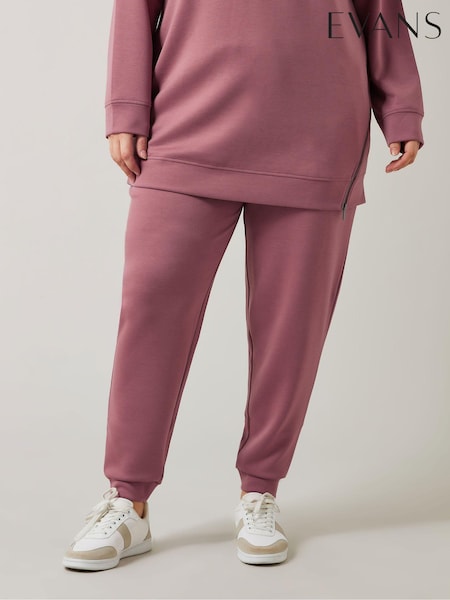 Vaaleanpunainen - Evans Zip Detail Verryttelyhousut (AU9232) | €39