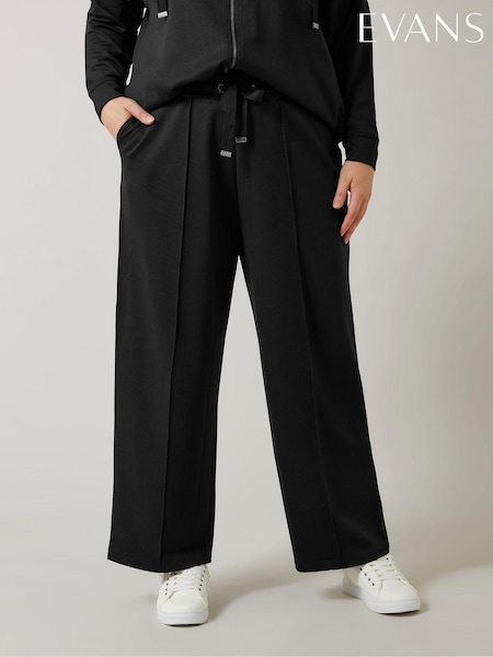 Evans Wide Leg Joggers (AU9233) | R$ 355