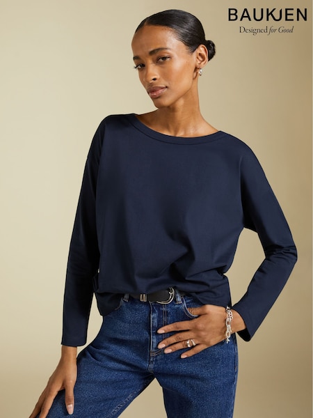Baukjen Montrose Organic Cotton Relaxed Top (AU9305) | 50 €