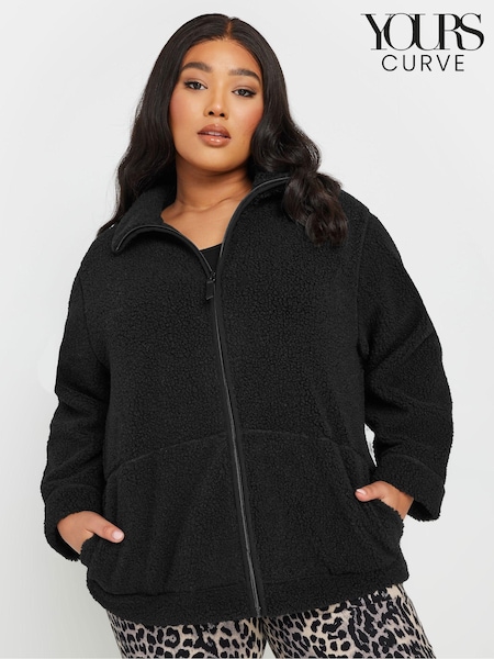 Yours Curve Mini Borg Fleece (AU9345) | 216 LEI