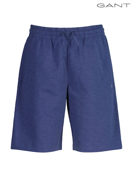 Marineblau - GANT Kids Jersey Shorts (AU9480) | 77 €