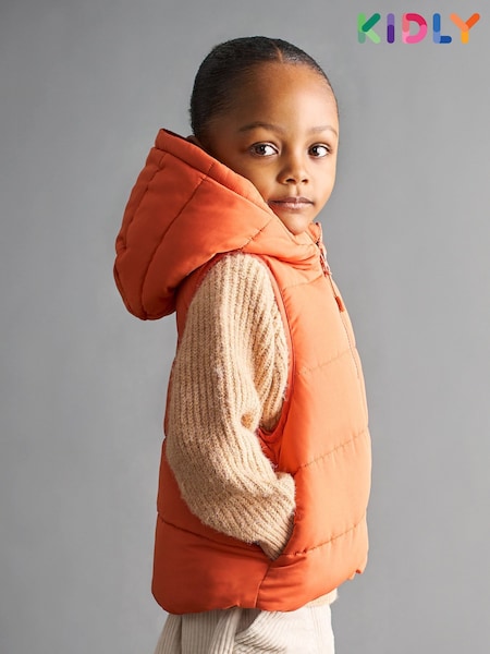 KIDLY Quiled Gilet (AU9592) | kr571