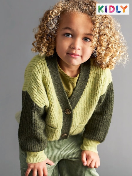 KIDLY Soft Knit Cardigan (AU9594) | AED75