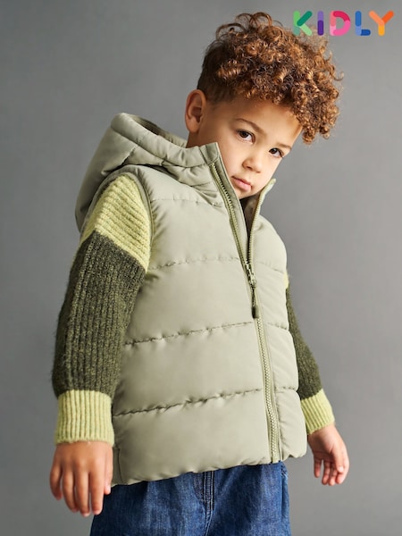 KIDLY Quiled Gilet (AU9595) | €57