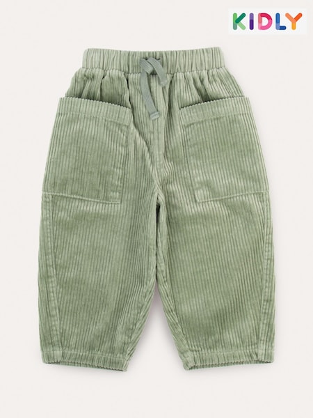 KIDLY 100% Cotton Corduroy Trousers (AU9612) | AED105