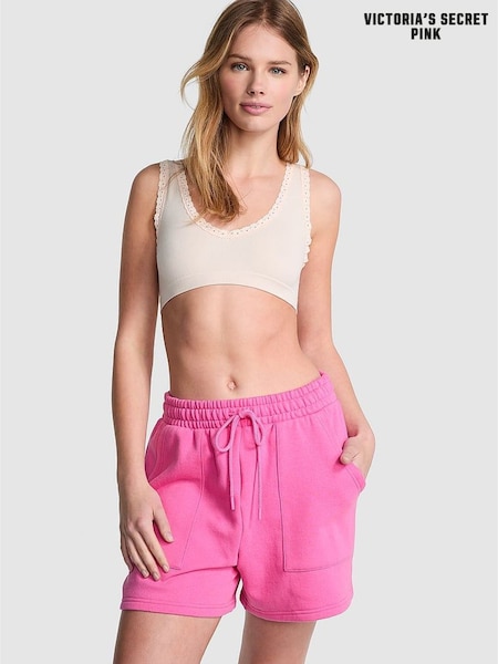 Victoria's Secret PINK Pink Gossip Fleece Shorts (AU9724) | €33
