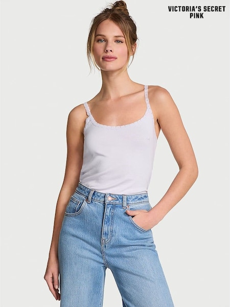 Victoria's Secret PINK Purple Whisper Pyjama Cami Top (AU9752) | €29