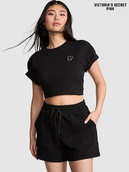 Victoria's Secret PINK Black Fleece Shorts (AU9754) | €33