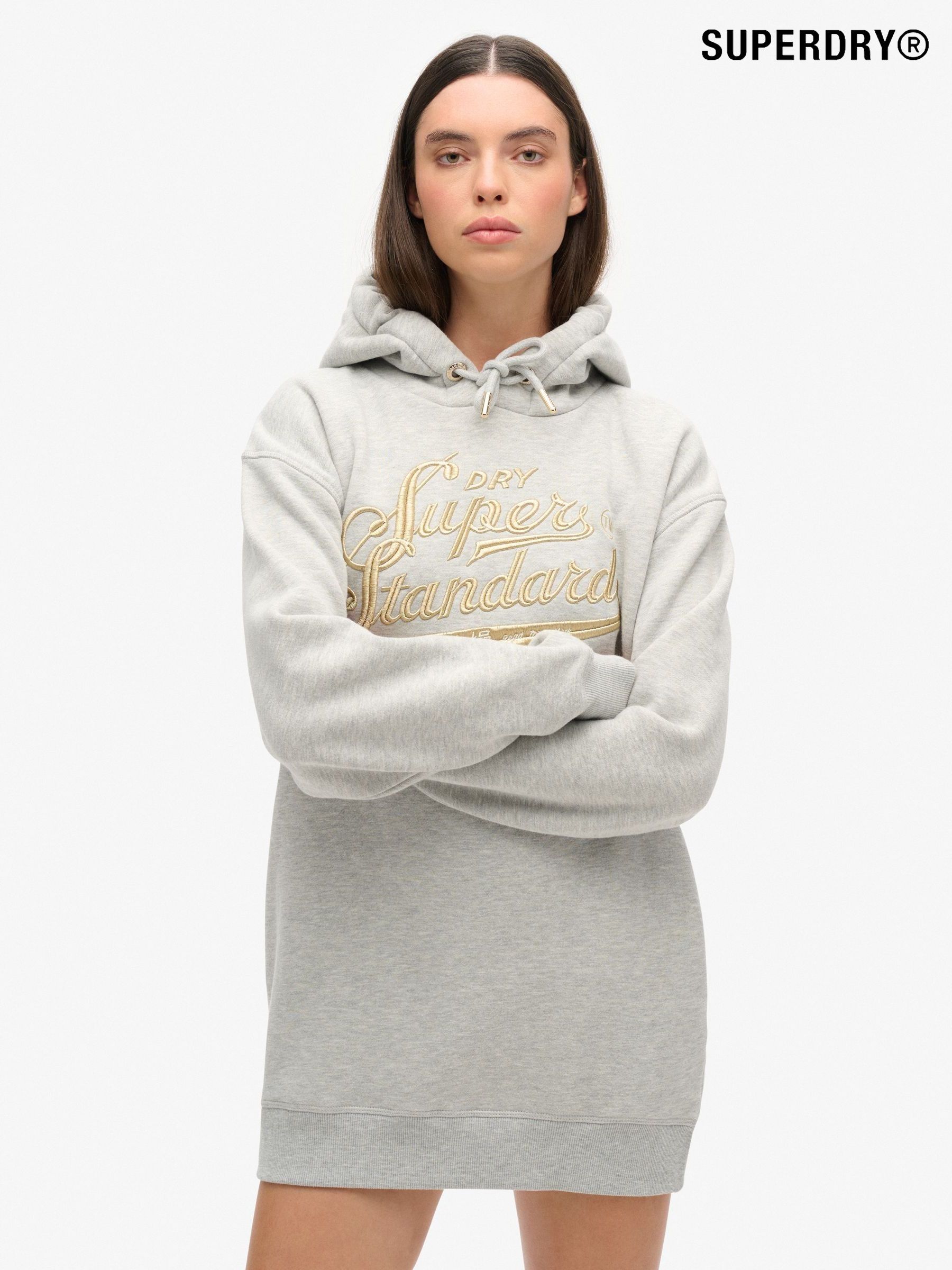 Women s Grey Hooded Dresses Next Oman
