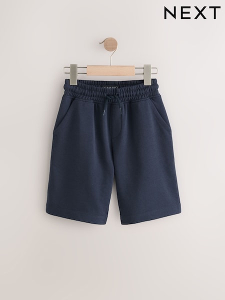 Blue Dark Navy Loose Fit Basic Shorts (3-16yrs) (AV0279) | R$ 60 - R$ 110