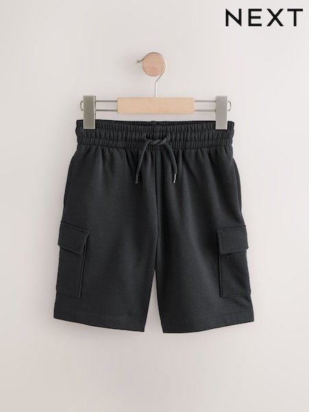Black Cargo Jersey Shorts (3-16yrs) (AV0338) | R$ 80 - R$ 125