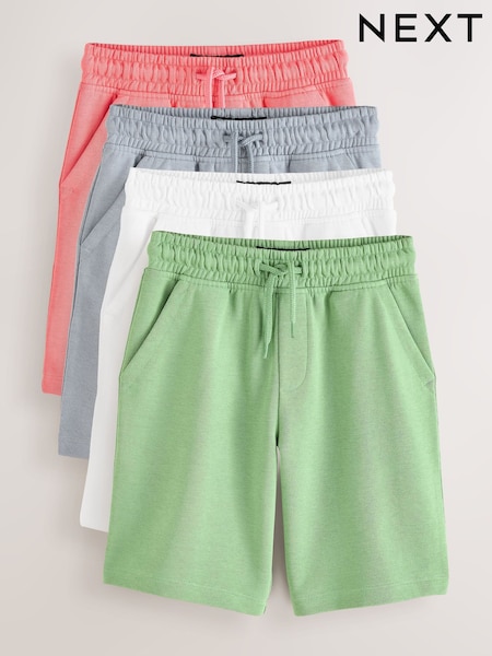 Multi Blue/Green/Coral/White - Basic Shorts (3-16yrs) (AV0612) | ‏101‏₪ - ‏184‏ ₪