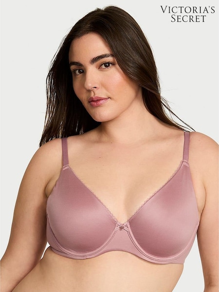 Victoria's Secret Nostalgia Rose Pink Minimiser Invisible Lift Bra (AV1066) | €45