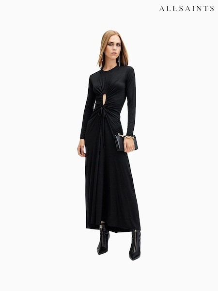 AllSaints Xylia Long Sleeves Dress (AV1194) | 933 LEI