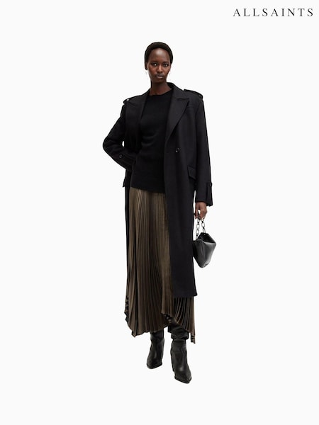 AllSaints Phia Metallic Skirt (AV1284) | ‏800‏₪