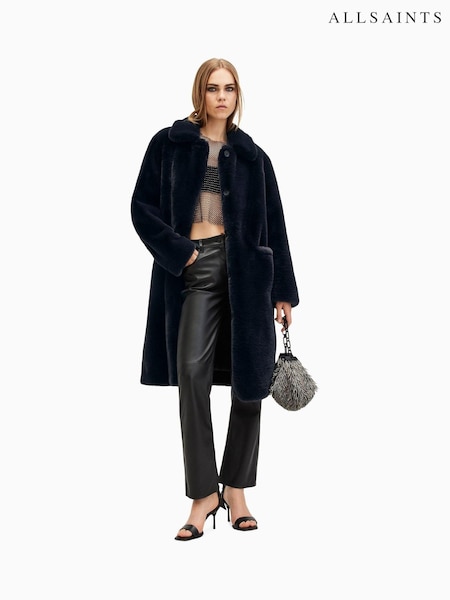 AllSaints Blue Sora Coat (AV1288) | €250