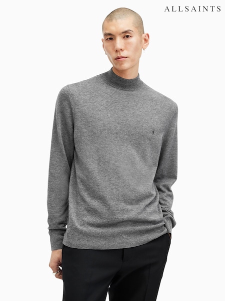 Allsaints Kilburn Mock Neck Jumper (AV1301) | ‏478‏₪