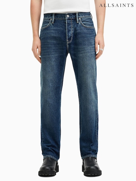 AllSaints Blue Reid 100% Cotton Jeans (AV1354) | €170