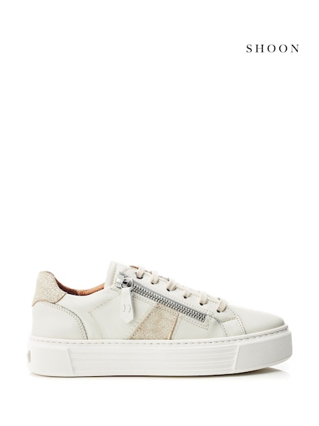Moda in Pelle Shoon Ely Side Zip Mid Slab Sole Trainers (AV1367) | €127