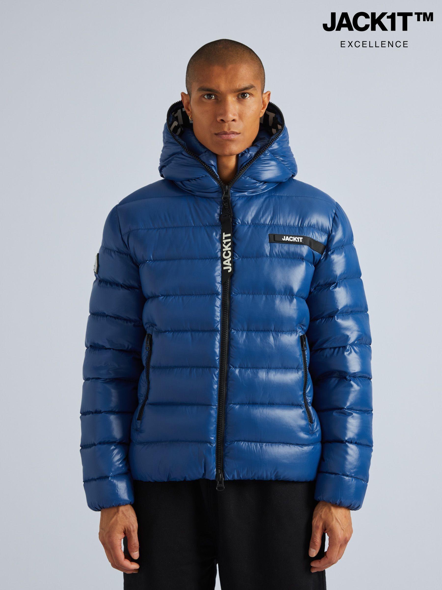 Buy Men's Coats and Jackets JACK1T Blue Zip Through Online