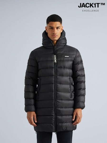 Jack1t R3d Slick Black Coat (AV1490) | ‏1,484‏₪