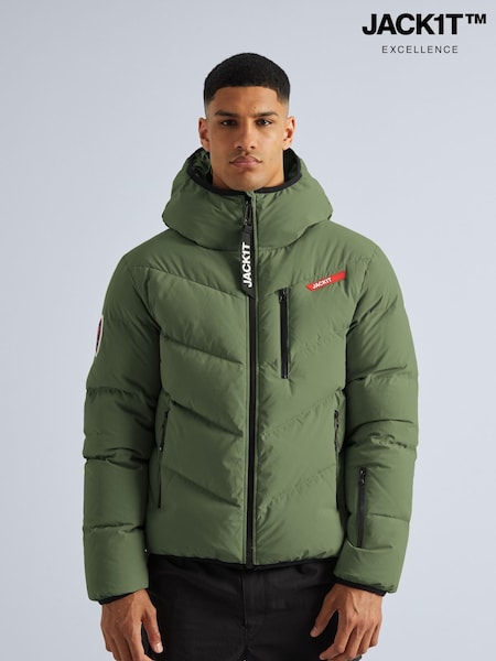 JACK1T Lock Hood Puffer Jacket (AV1510) | R$ 3,110
