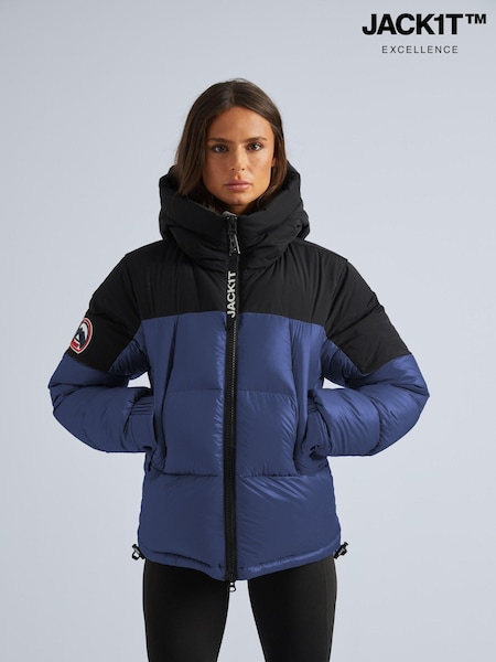 JACK1T Luna Down Hooded Puffer Black Jacket (AV1513) | €417
