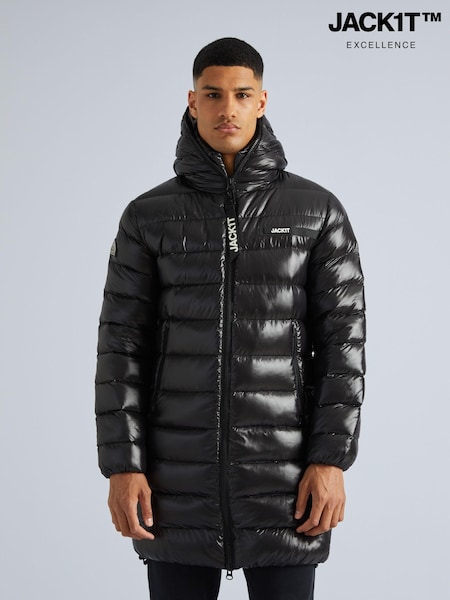 JACK1T R3D Slick Black Coat (AV1517) | €422