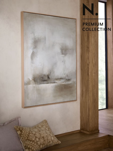 N. Premium Natural Textured Abstract Wooden Framed Wall Art (AV1535) | €198