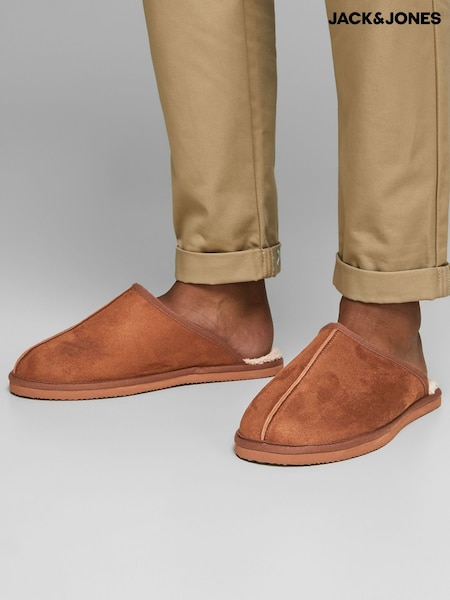 Kellanruskea Ruskea - Jack & Jones Microfibre Slippers (AV1676) | €35