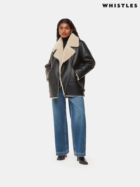 Whistles Petite Faux Fur Coat (AV1816) | 1,631 LEI