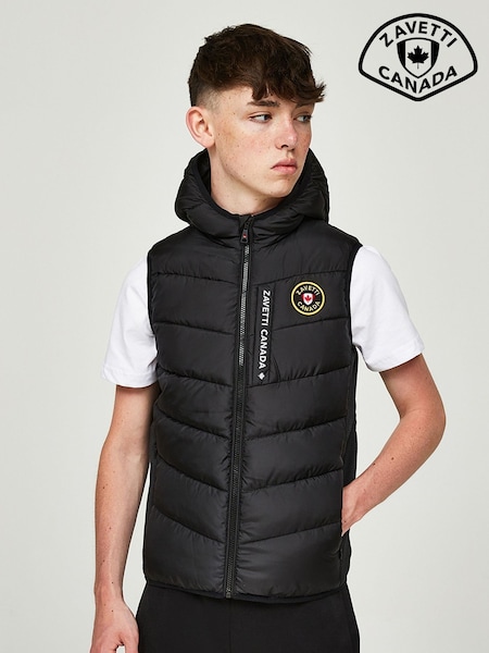 Zavetti Canada Fallonino Black Gilet (AV2079) | AED160