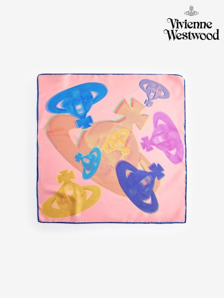 Vivienne Westwood Pink Halftone Orbs Square 90x90 (AV2092) | 367 €
