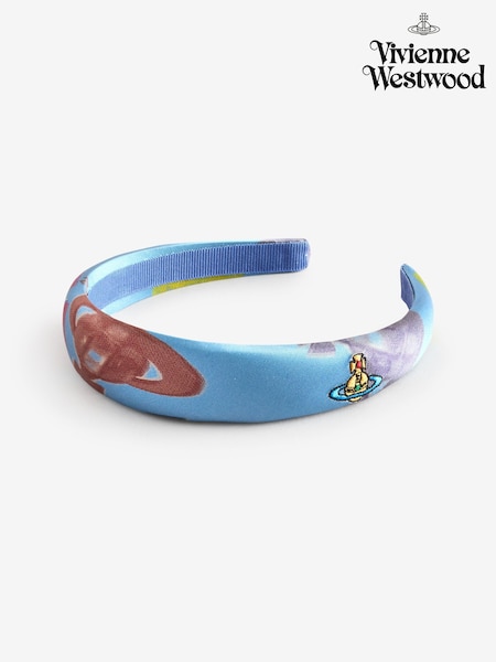 Vivienne Westwood Pink Halftone Orb Hairband (AV2098) | 242 €