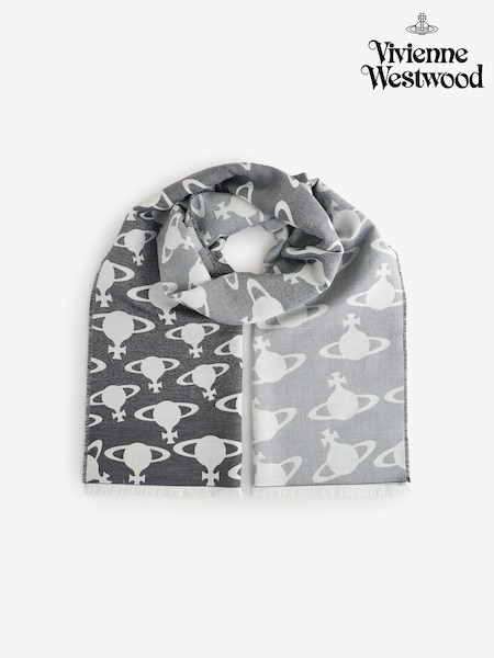 Vivienne Westwood Hilma Orb Black Scarf 45x190 (AV2214) | 328 €