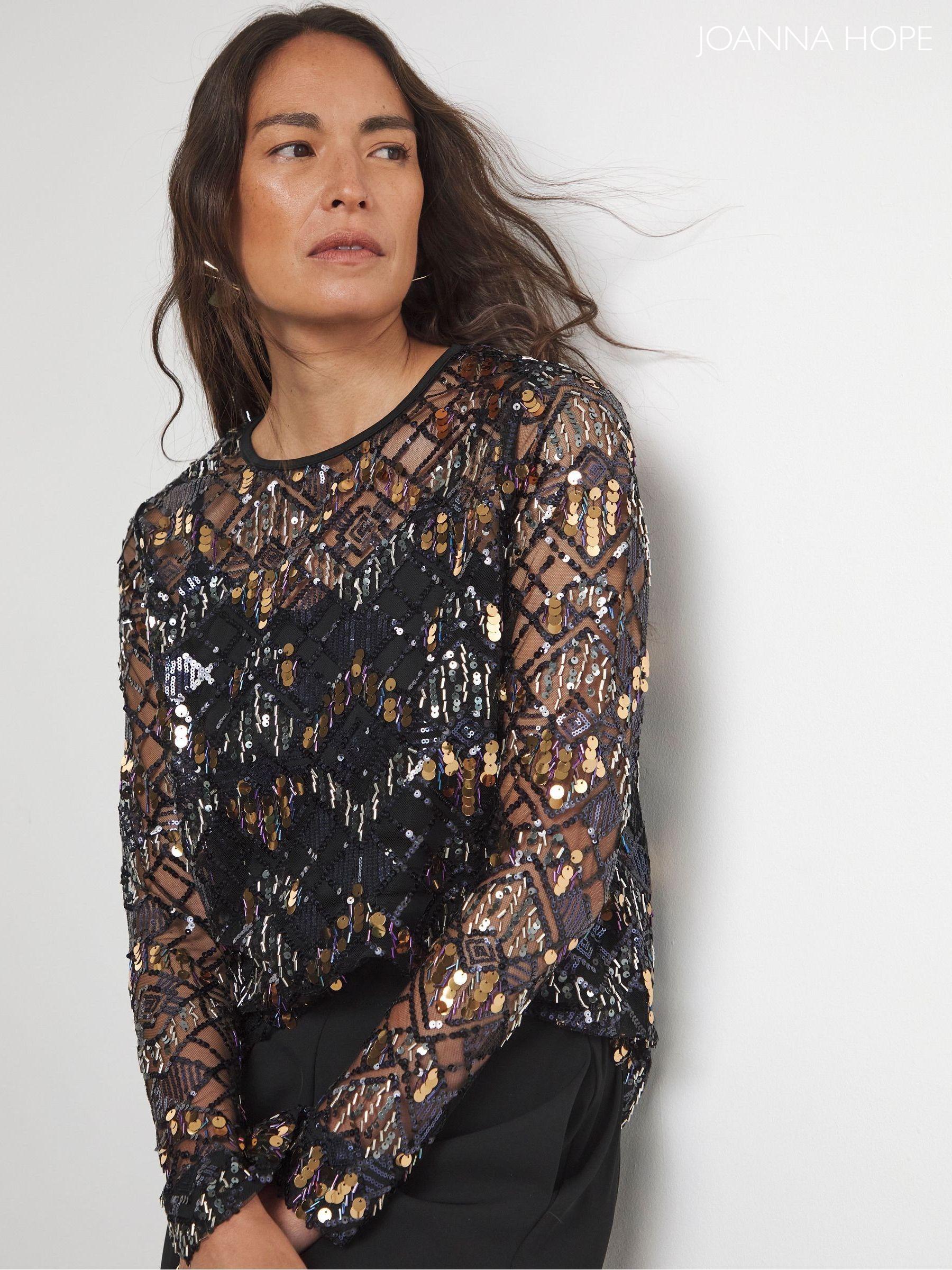 Joanna Hope Sequin Tops Next Luxembourg