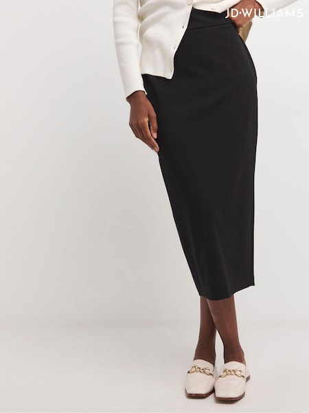 JD Williams Black Magisculpt Midaxi Skirt (AV2305) | €55