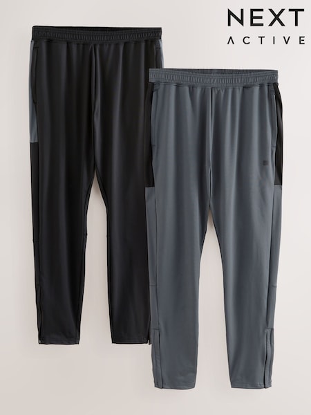 Black/Slate Active Sports Training Joggers 2 Pack (AV2351) | €57