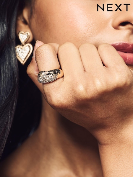 Gold Tone Sparkle Ring (AV2355) | € 13
