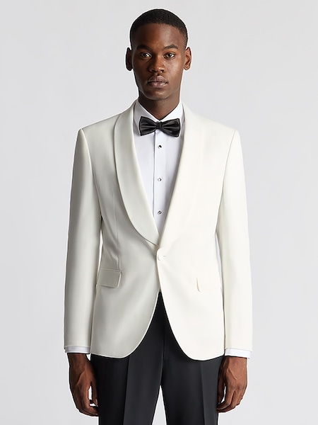 Remus Uomo White Slim Fit Dinner Jacket (AV2431) | €112