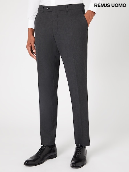 Remus Uomo Tapered Fit Polyviscose Stretch Formal Trousers (AV2436) | 4 806 грн